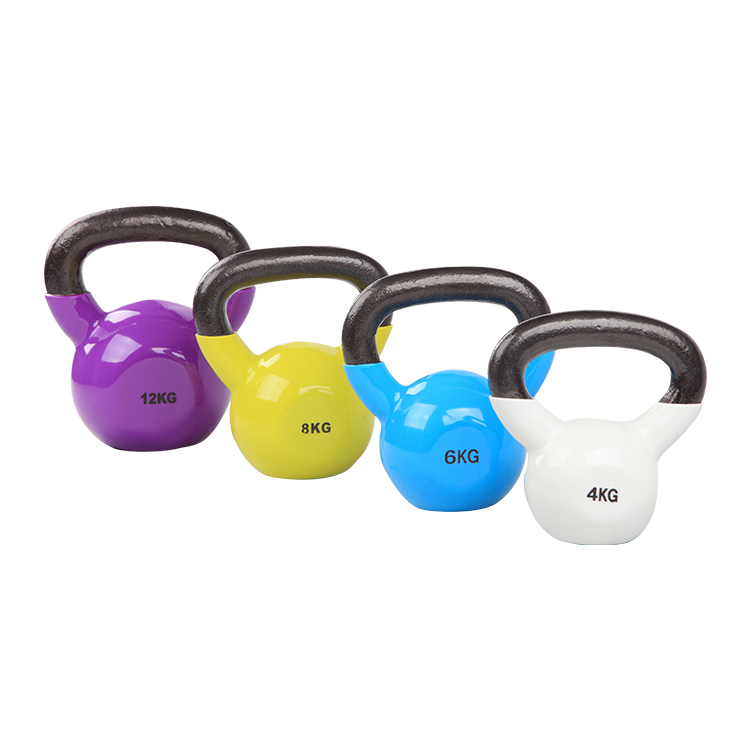 Vinyl dipping Kettlebell